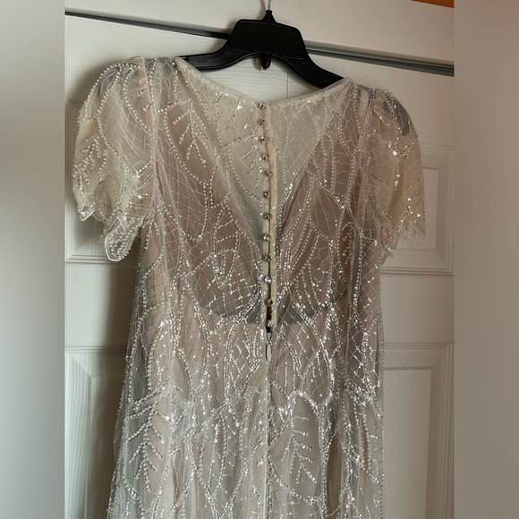 Azazie Bijou Wedding Dress NWT - Picture 4 of 7